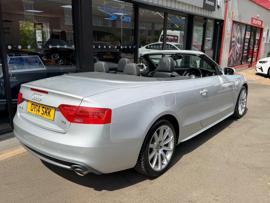Audi A5 Convertible 3.0 Tdi V6 S Line Special Edition Mult Silver #5