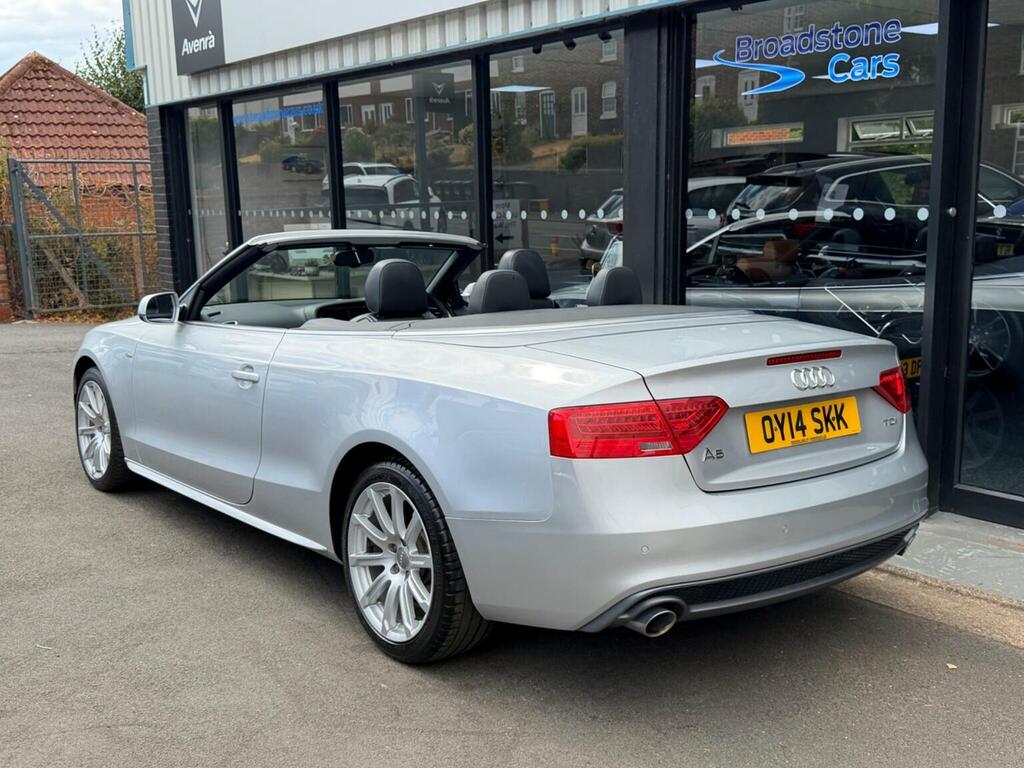 Audi A5 Convertible 3.0 Tdi V6 S Line Special Edition Mult Silver #6