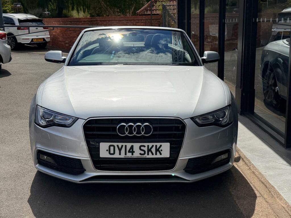 Audi A5 Convertible 3.0 Tdi V6 S Line Special Edition Mult Silver #3