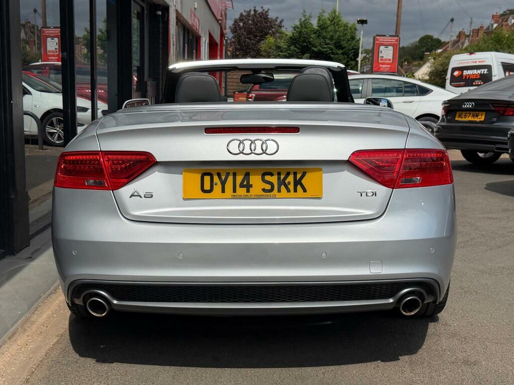 Audi A5 Convertible 3.0 Tdi V6 S Line Special Edition Mult Silver #4