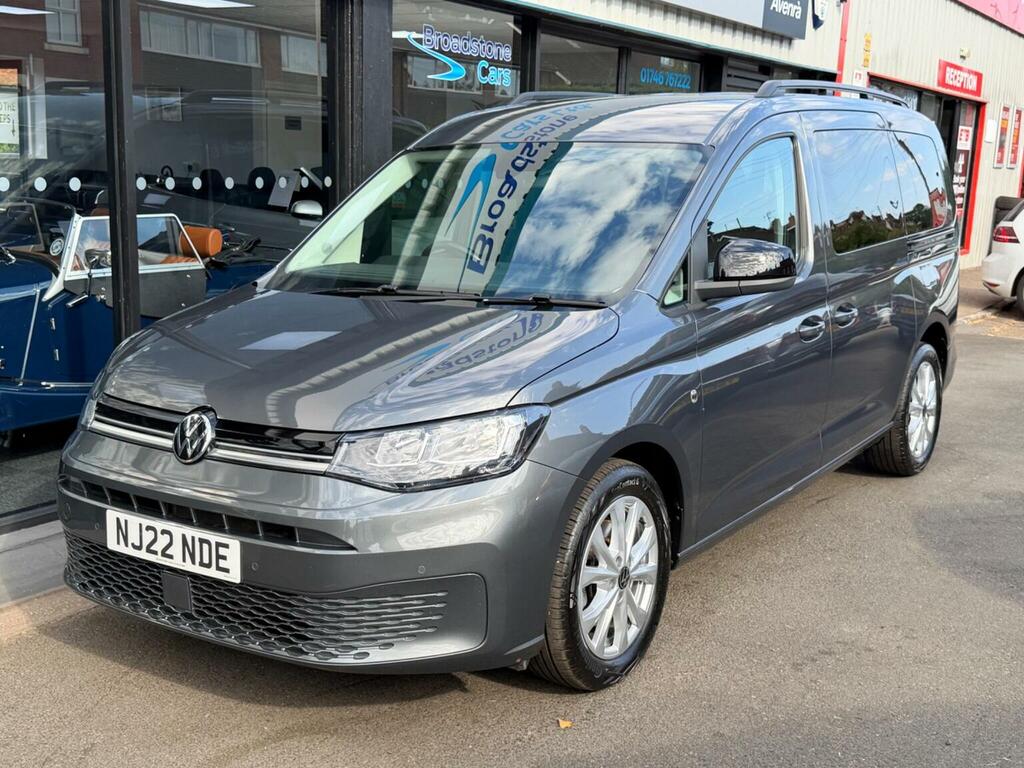 Volkswagen Caddy Maxi Life 2.0 Tdi Life Euro 6 Ss Grey #2