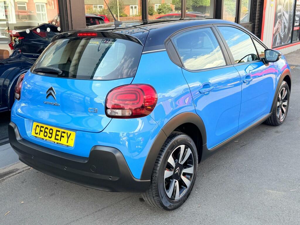 Citroen C3 Hatchback 1.2 Puretech Feel Euro 6 Ss 2020 Blue #5