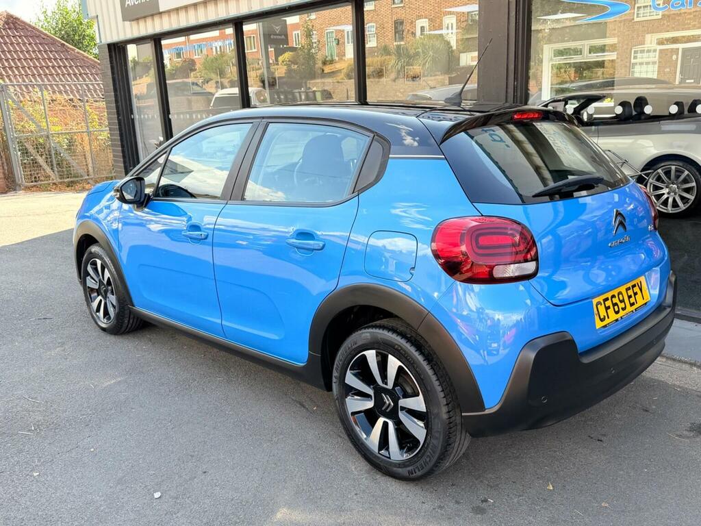 Citroen C3 Hatchback 1.2 Puretech Feel Euro 6 Ss 2020 Blue #6