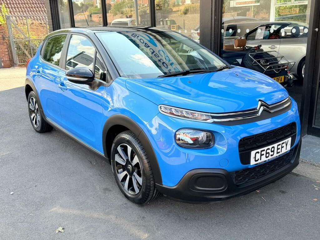 Citroen C3 Hatchback 1.2 Puretech Feel Euro 6 Ss 2020 Blue