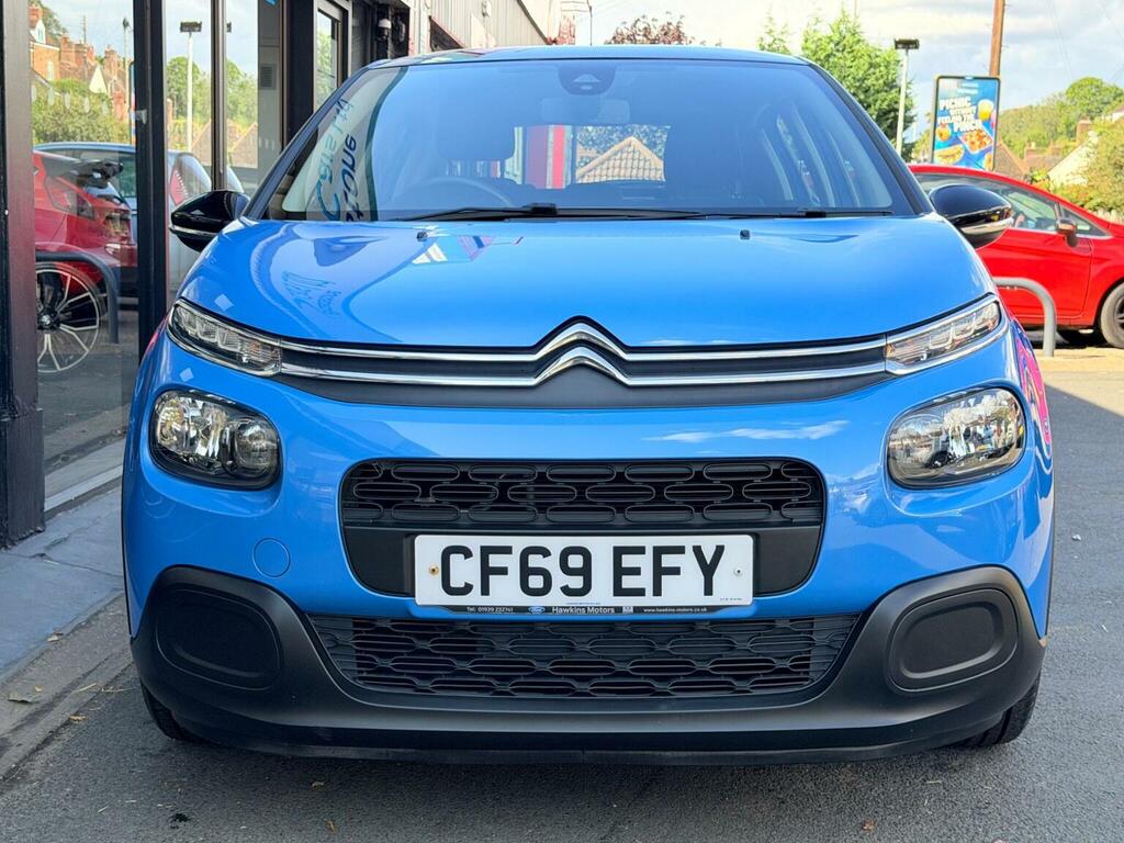 Citroen C3 Hatchback 1.2 Puretech Feel Euro 6 Ss 2020 Blue #3
