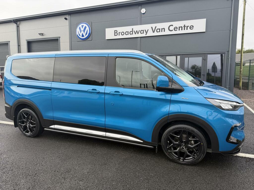 Ford Tourneo Custom 2.0 320 Ecoblue Active 170 8 Speed Minibus Double Blue #2