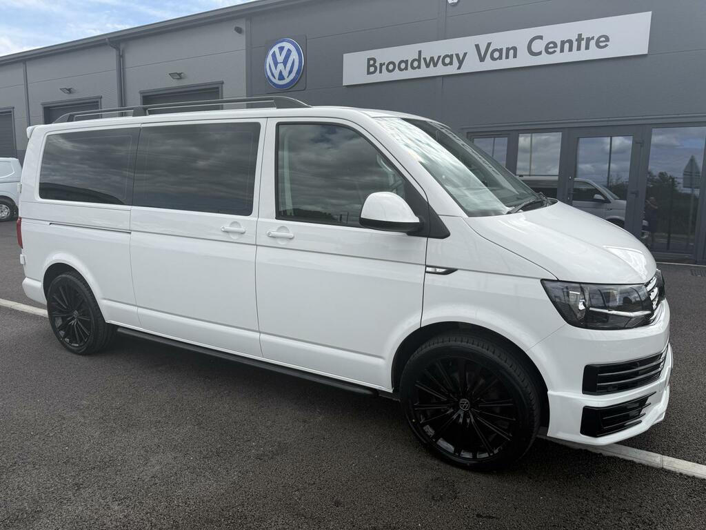Volkswagen Transporter Shuttle 2.0 Tdi S Lwb In Candy White - E White #2