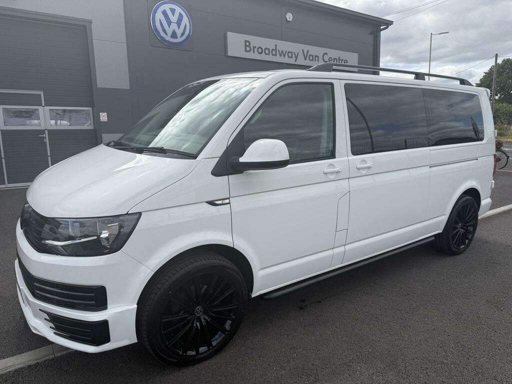 Volkswagen Transporter Shuttle 2.0 Tdi S Lwb In Candy White - E White