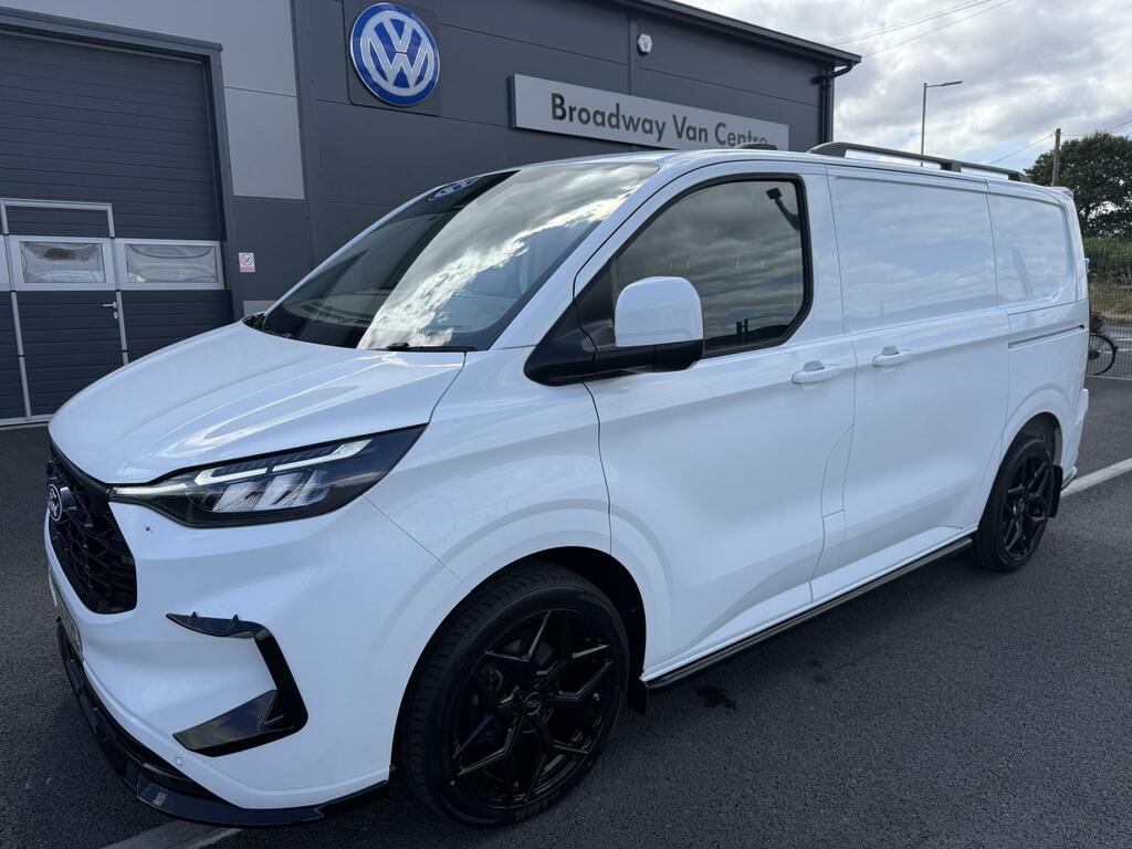 Ford Transit Custom 2.0 280 136 6 Speed Ecoblue Limited Panel Van White