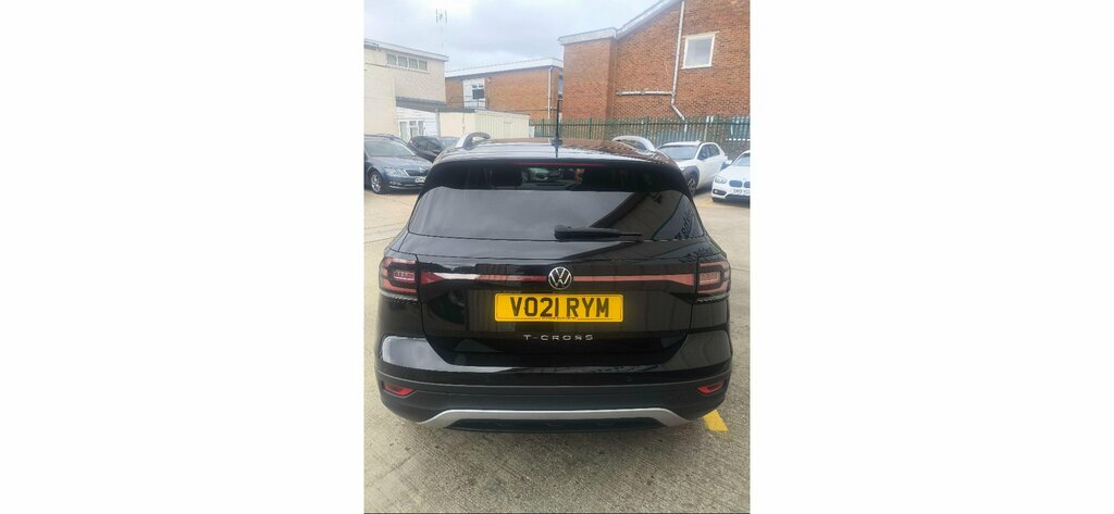 Volkswagen T-Cross 1.0 Tsi Sel Euro 6 Black #4
