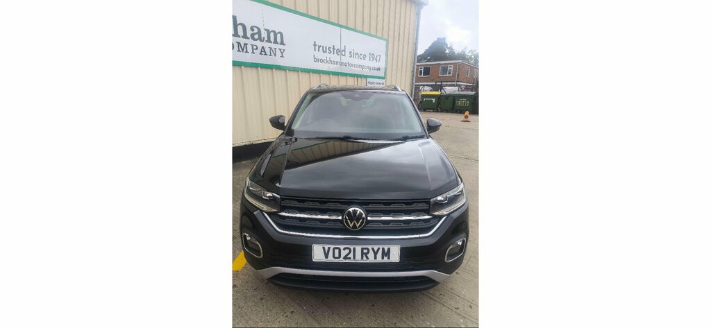 Volkswagen T-Cross 1.0 Tsi Sel Euro 6 Black #2