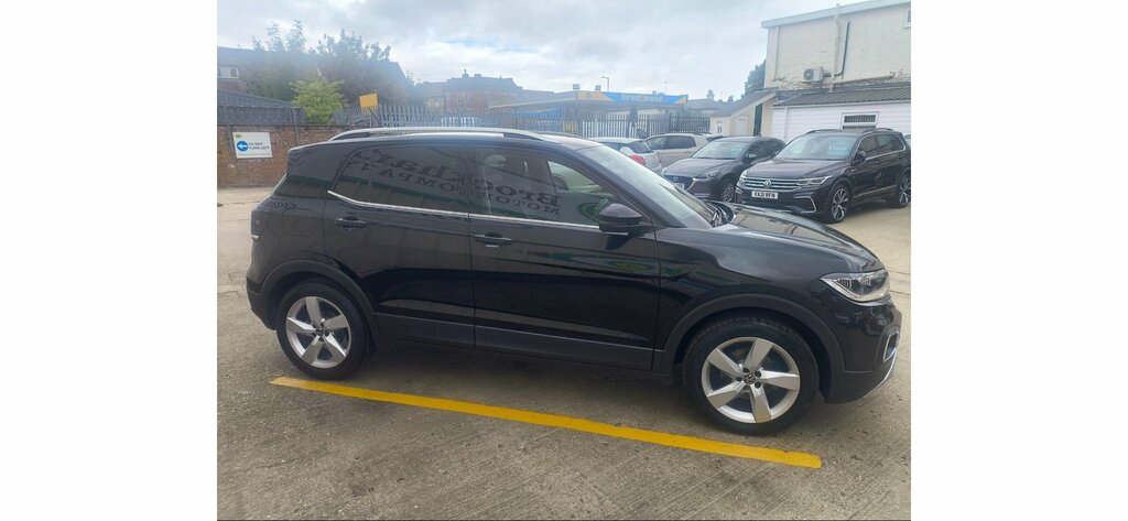 Volkswagen T-Cross 1.0 Tsi Sel Euro 6 Black #3