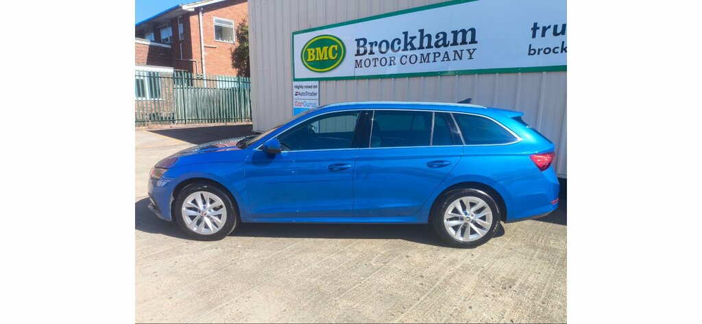 Skoda Octavia 2.0 Tdi Se L Dsg Blue #5