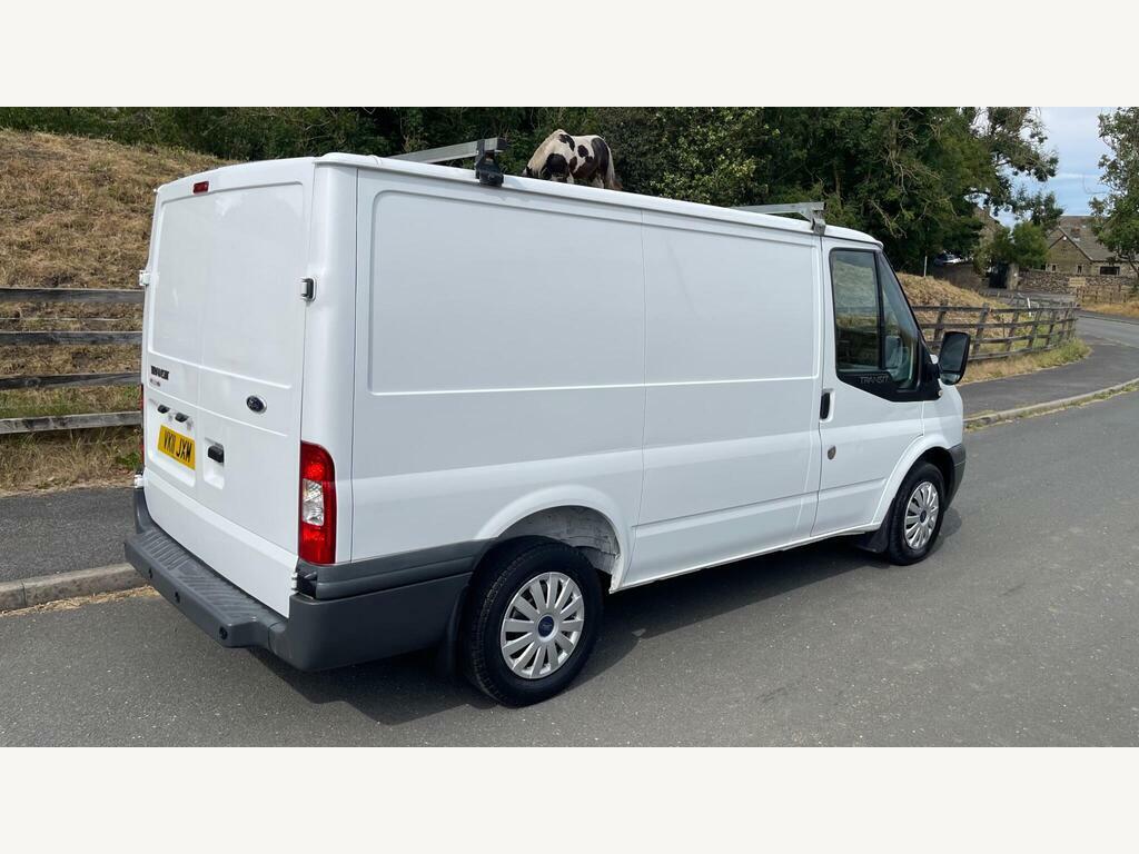 Ford Transit Custom Panel Van Blue #2