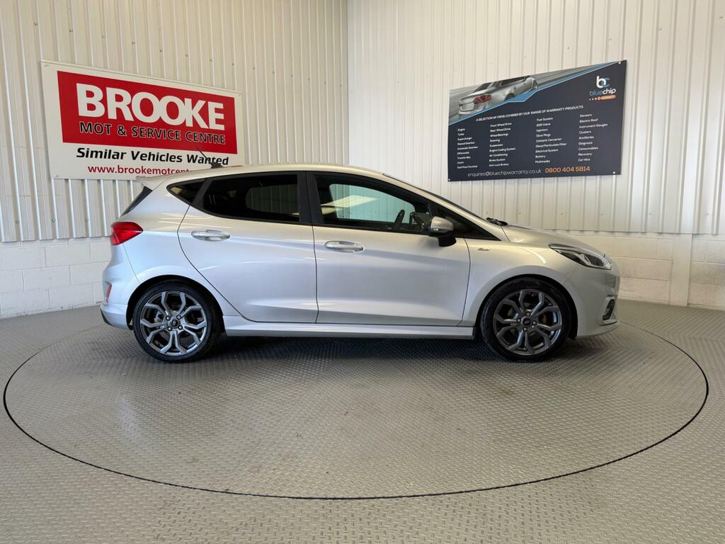 Ford Fiesta 1.0T Ecoboost St-line Euro 6 Ss EP68EHD Silver #2