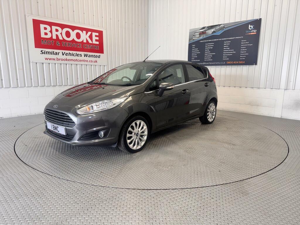 Ford Fiesta 1.0T Ecoboost Titanium X Euro 6 Ss HX16AAN Grey #3