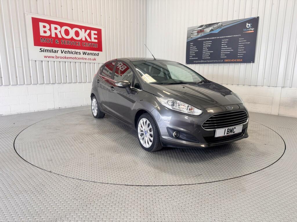 Ford Fiesta 1.0T Ecoboost Titanium X Euro 6 Ss Grey