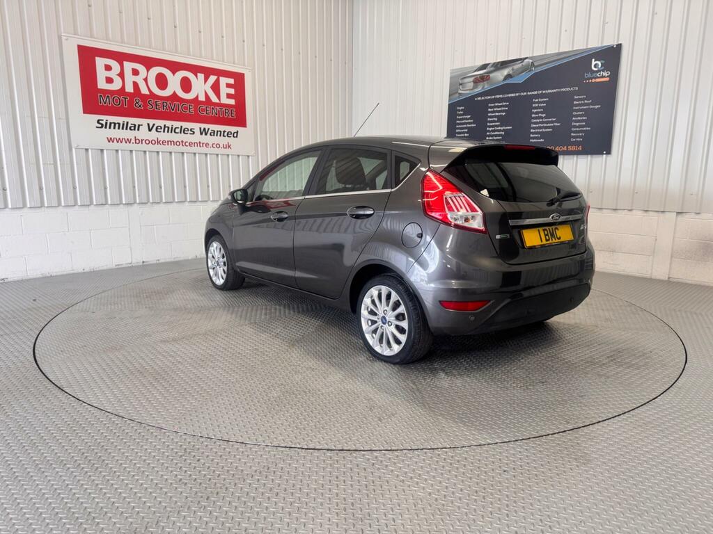 Ford Fiesta 1.0T Ecoboost Titanium X Euro 6 Ss HX16AAN Grey #5