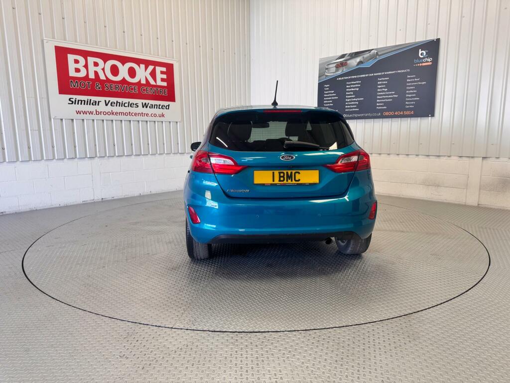 Ford Fiesta 1.0T Ecoboost Titanium Euro 6 Ss EA67CVK Blue #6