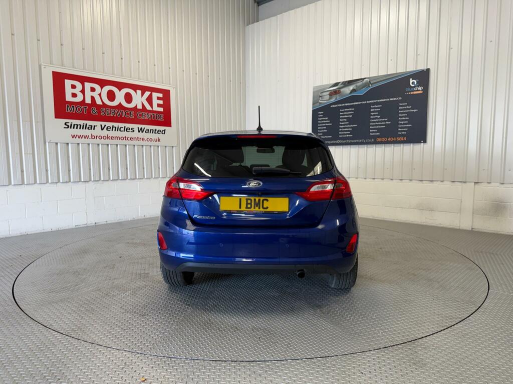 Ford Fiesta 1.0T Ecoboost Titanium Euro 6 Ss DV67KKE Blue #6