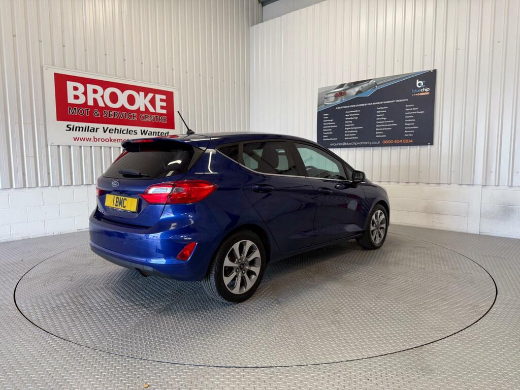 Ford Fiesta 1.0T Ecoboost Titanium Euro 6 Ss DV67KKE Blue #5