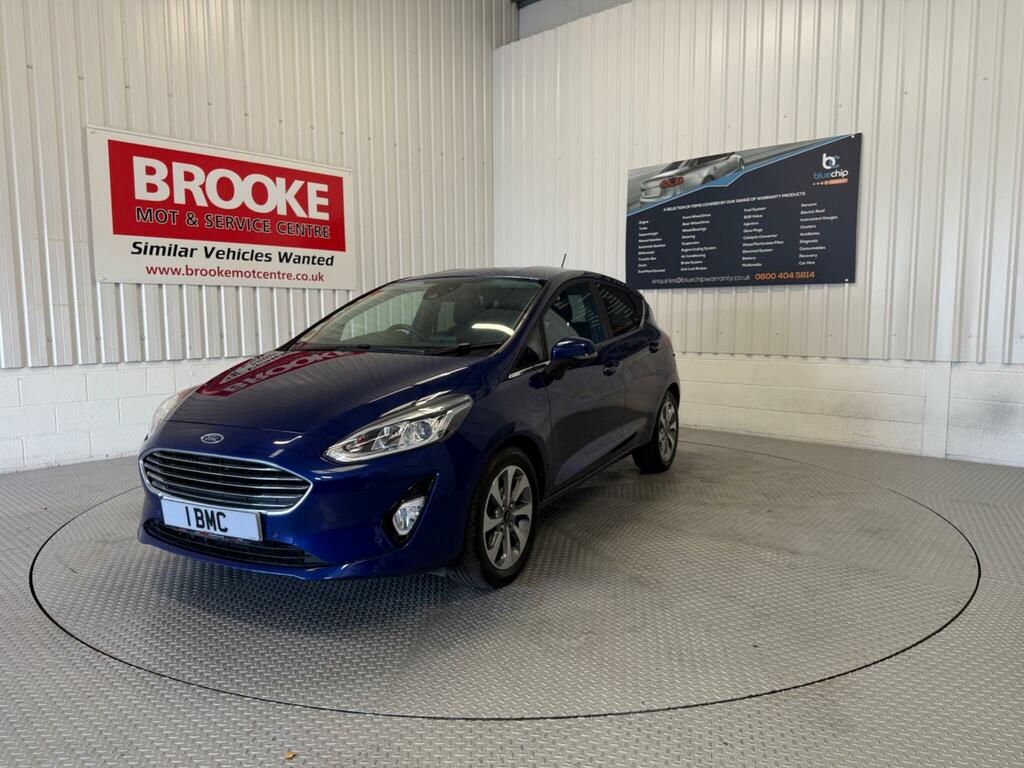 Ford Fiesta 1.0T Ecoboost Titanium Euro 6 Ss DV67KKE Blue #3