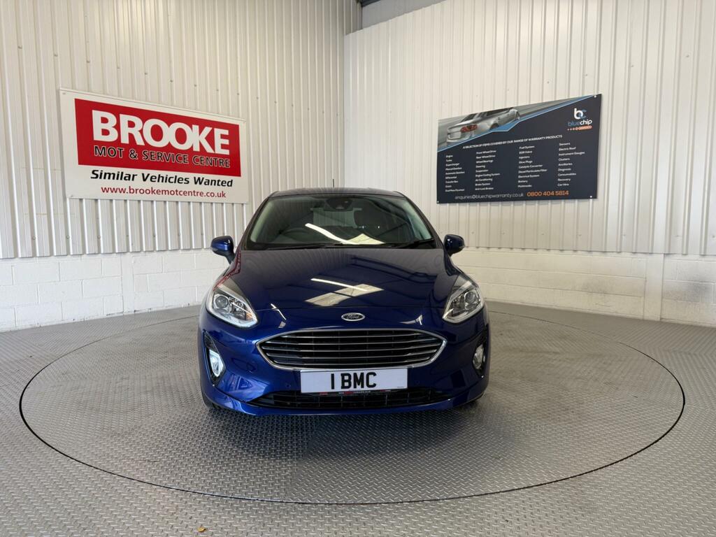 Ford Fiesta 1.0T Ecoboost Titanium Euro 6 Ss DV67KKE Blue #2