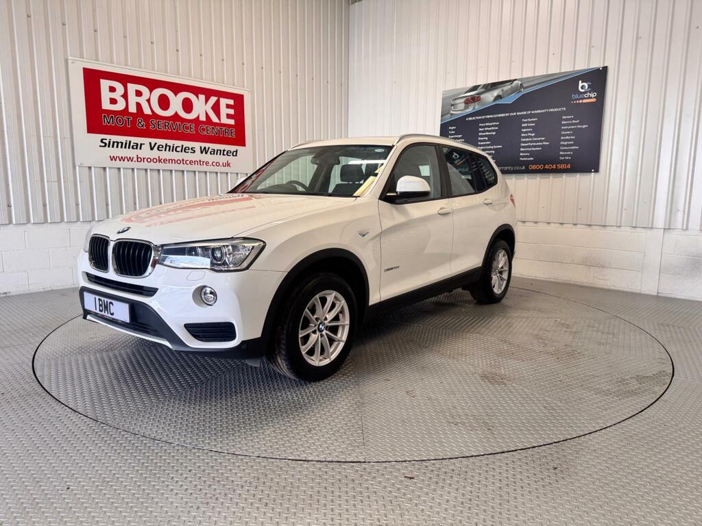BMW X3 2.0 20D Se Xdrive Euro 6 Ss White #3