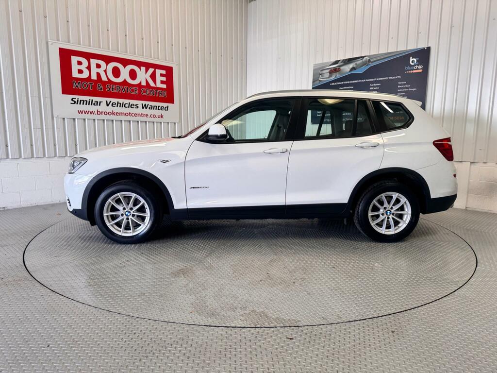 BMW X3 2.0 20D Se Xdrive Euro 6 Ss White #4