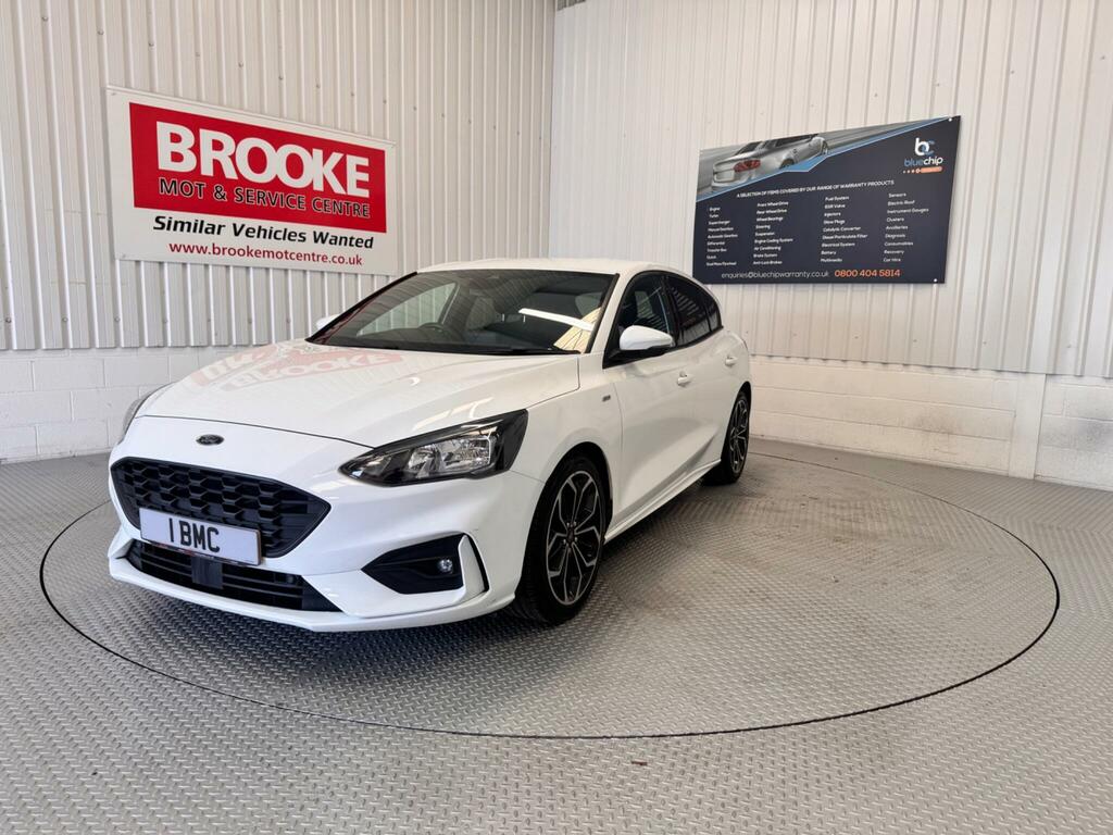 Ford Focus 1.5 Ecoblue St-line X Euro 6 Ss White #2