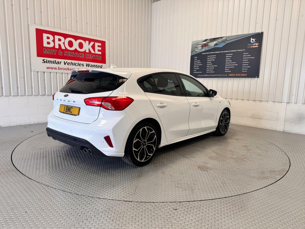 Ford Focus 1.5 Ecoblue St-line X Euro 6 Ss White #3