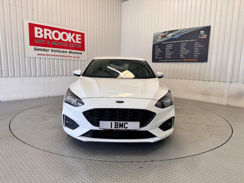 Ford Focus 1.5 Ecoblue St-line X Euro 6 Ss White #5