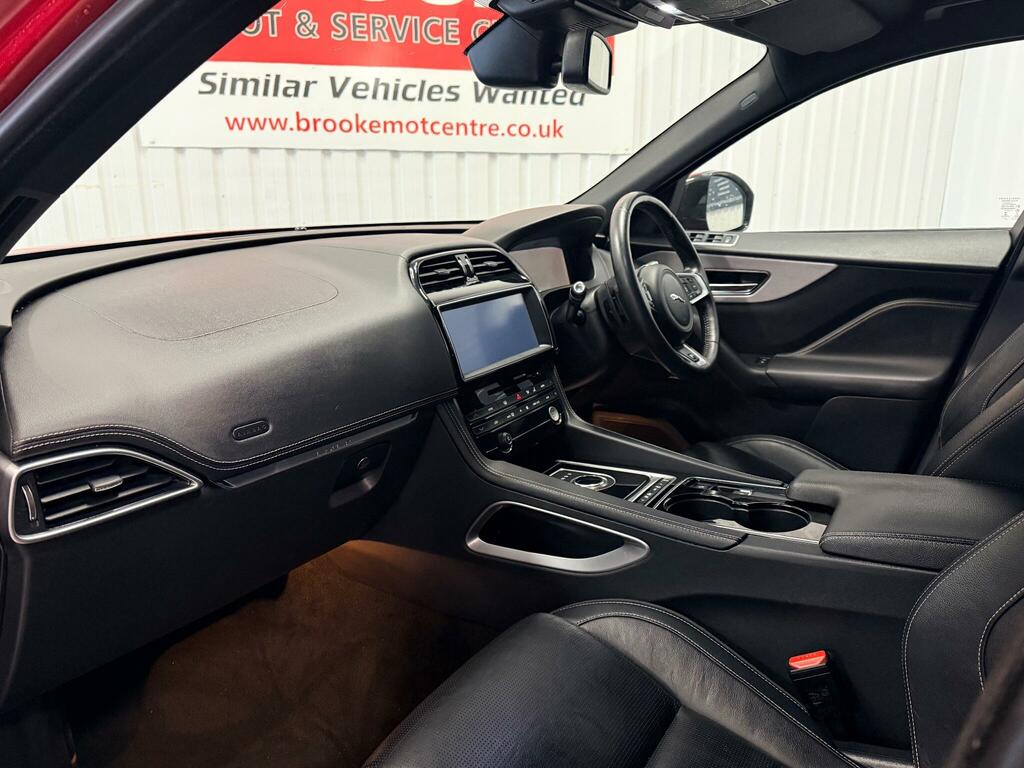 Jaguar F-Pace Suv 2.0 D180 R-sport Awd Euro 6 Ss 20 Black #7