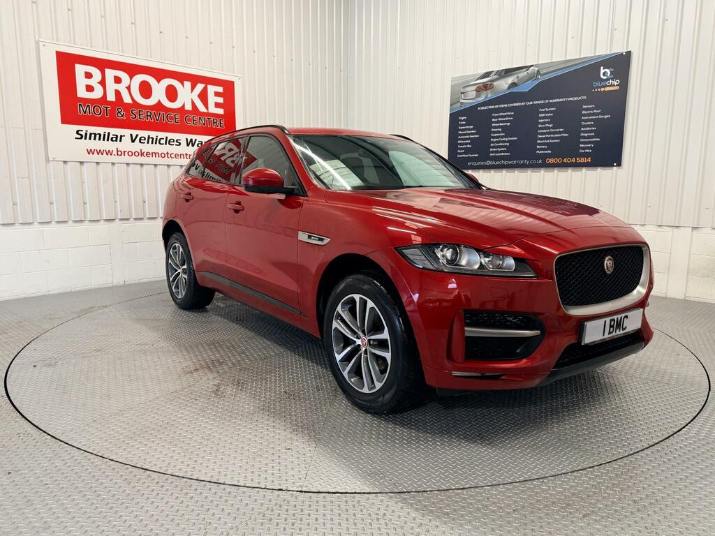 Jaguar F-Pace 2.0 D180 R-sport Awd Euro 6 Ss Red