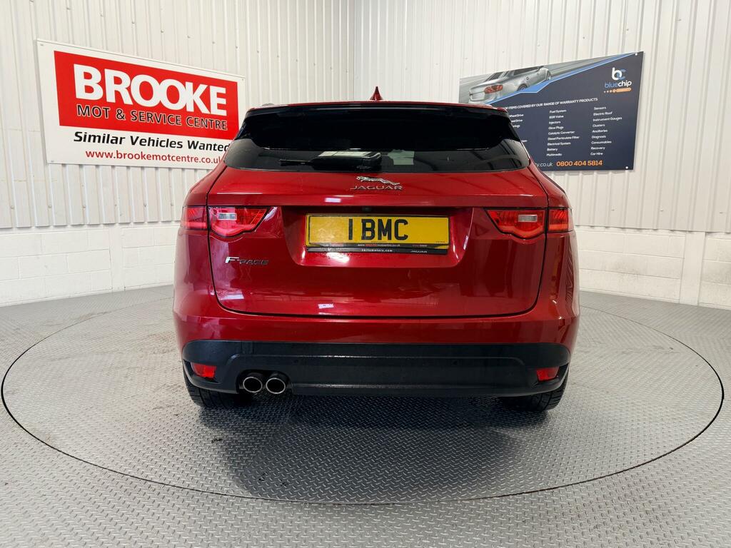 Jaguar F-Pace 2.0 D180 R-sport Awd Euro 6 Ss Red #6