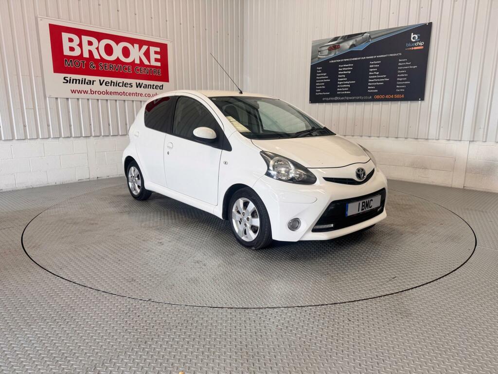 Toyota Aygo 1.0 Vvt-i Fire Euro 5 White