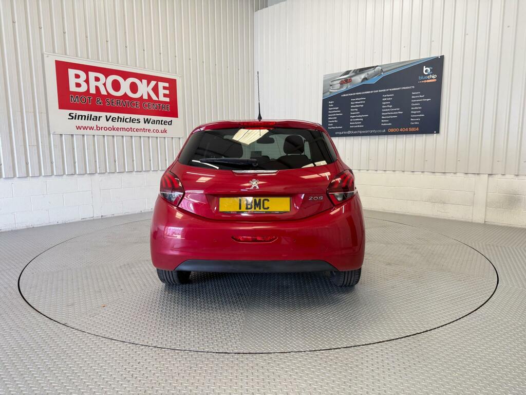 Peugeot 208 1.2 Puretech Allure Euro 6 Ss Red #6