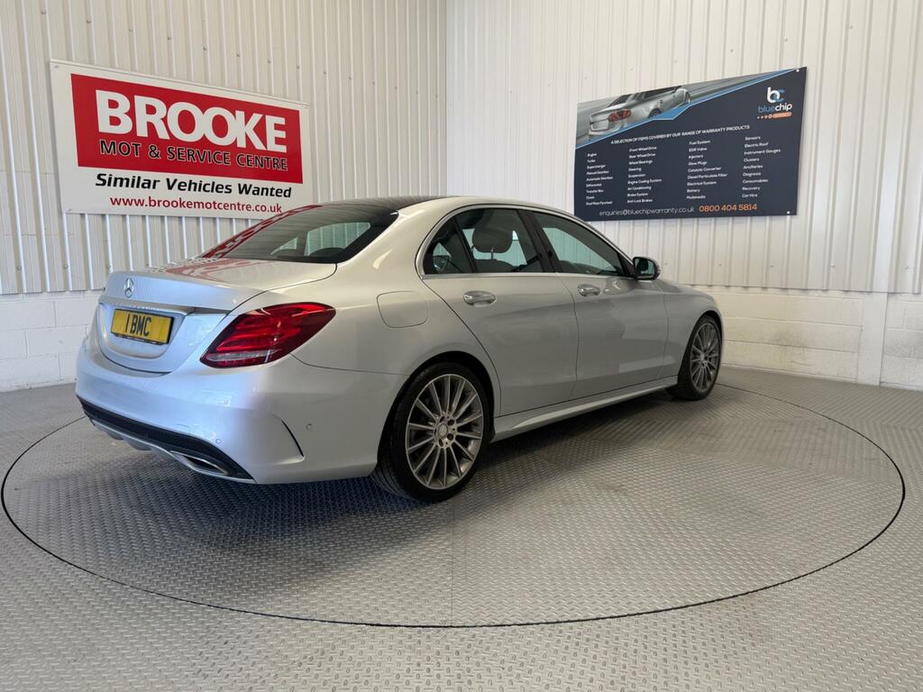 Mercedes-Benz C Class 2.1 C250d Amg Line Premium 7G-tronic Euro 6 S Silver #3
