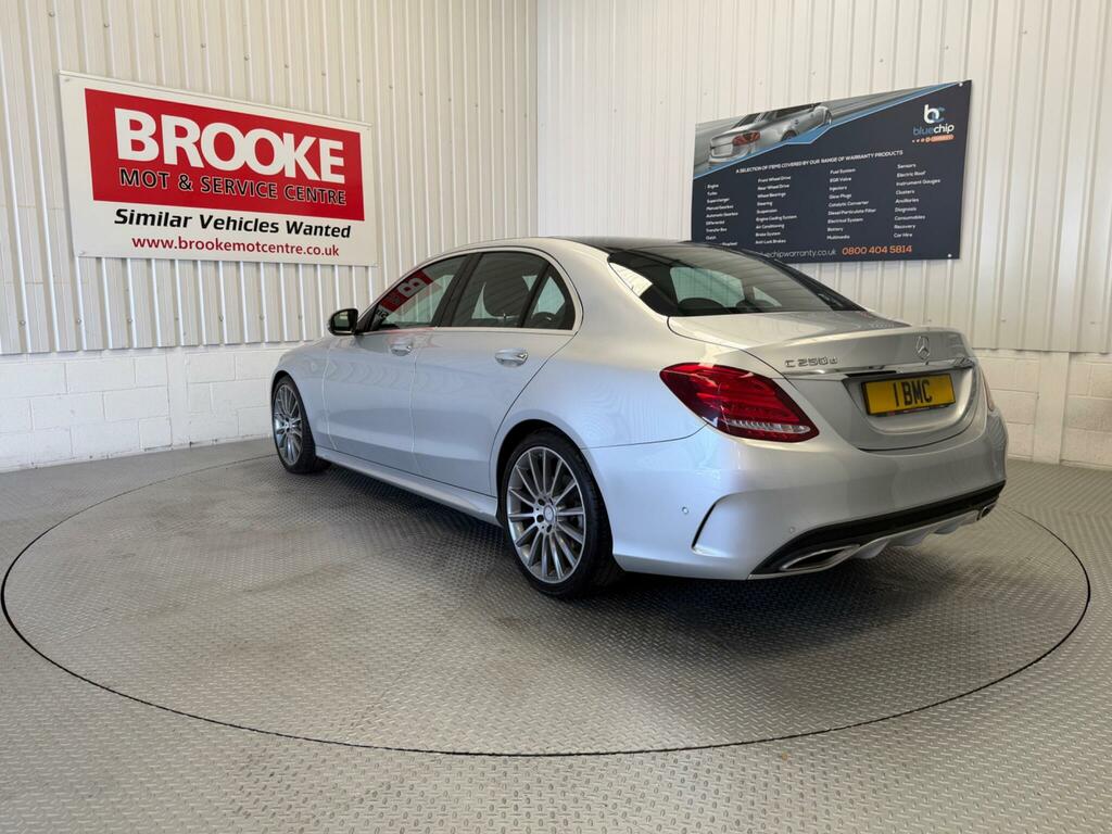 Mercedes-Benz C Class 2.1 C250d Amg Line Premium 7G-tronic Euro 6 S Silver #5