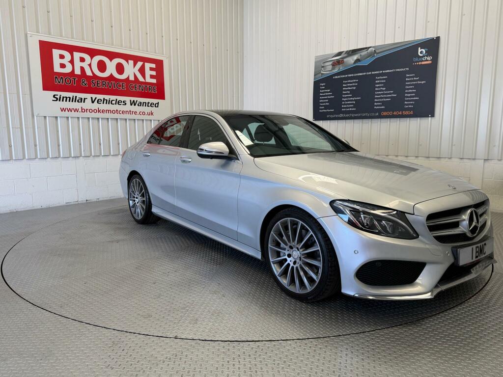 Mercedes-Benz C Class 2.1 C250d Amg Line Premium 7G-tronic Euro 6 S Silver