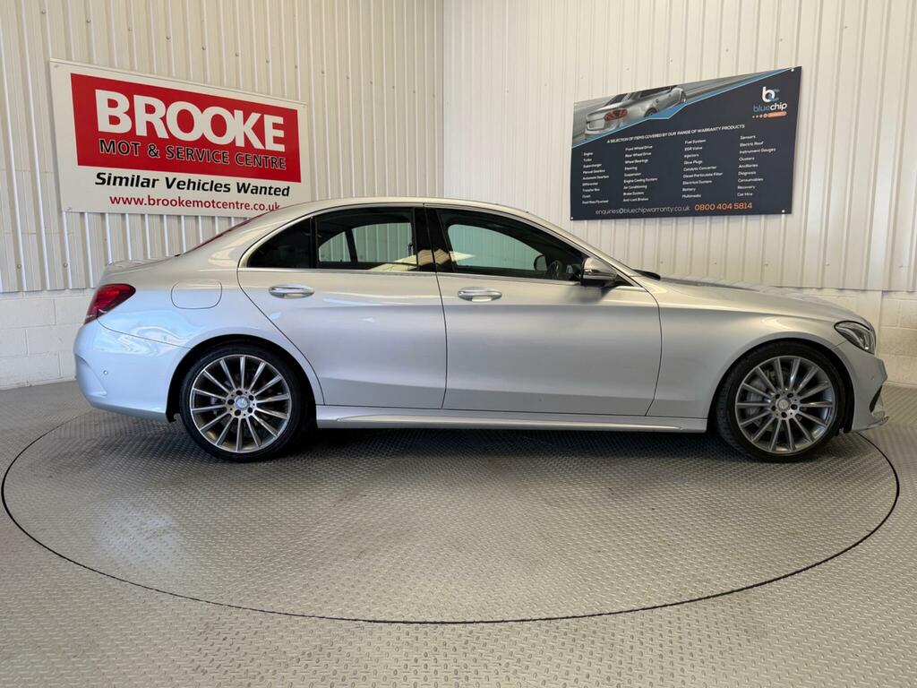 Mercedes-Benz C Class 2.1 C250d Amg Line Premium 7G-tronic Euro 6 S Silver #2