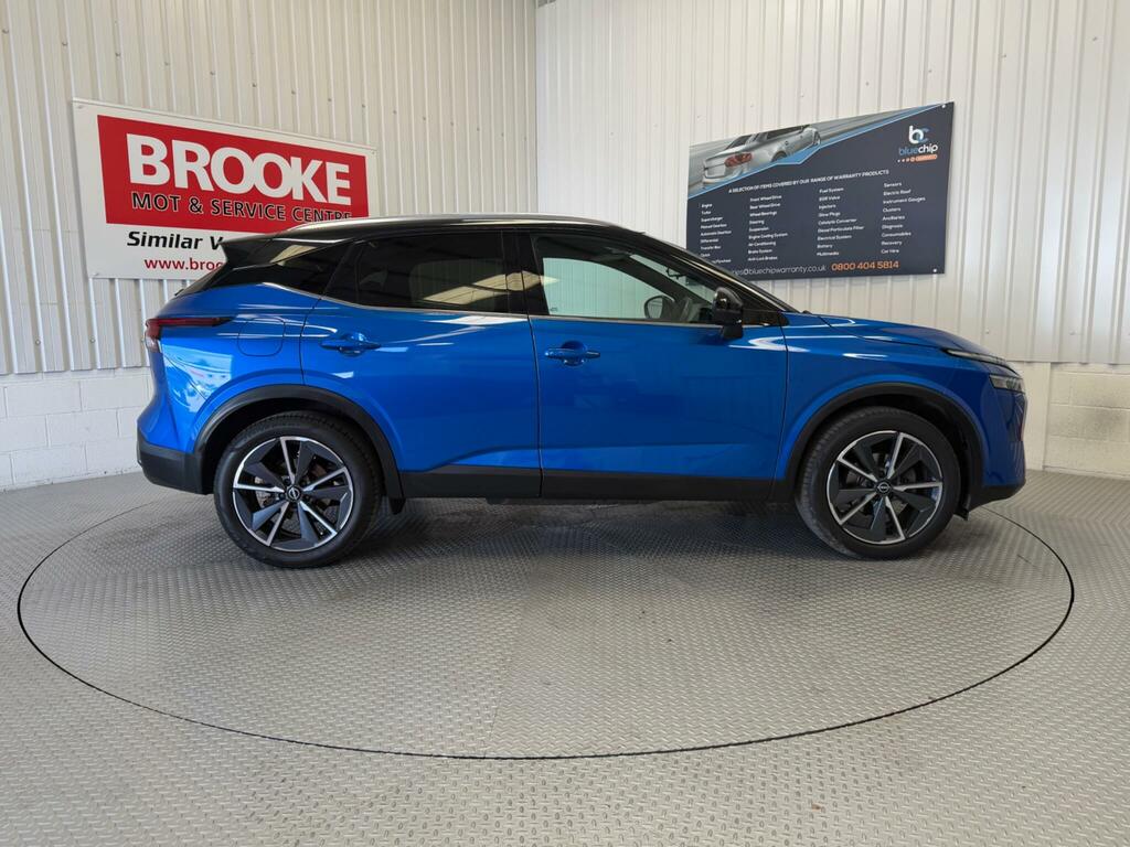 Nissan Qashqai 1.3 Dig-t Mhev Tekna Xtron Euro 6 Ss Blue #2