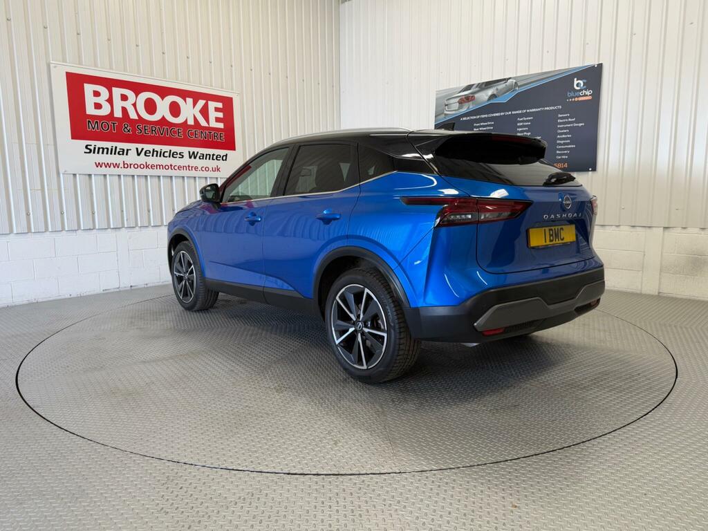 Nissan Qashqai 1.3 Dig-t Mhev Tekna Xtron Euro 6 Ss Blue #5