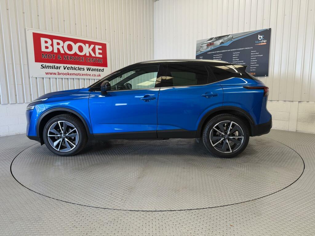 Nissan Qashqai 1.3 Dig-t Mhev Tekna Xtron Euro 6 Ss Blue #6