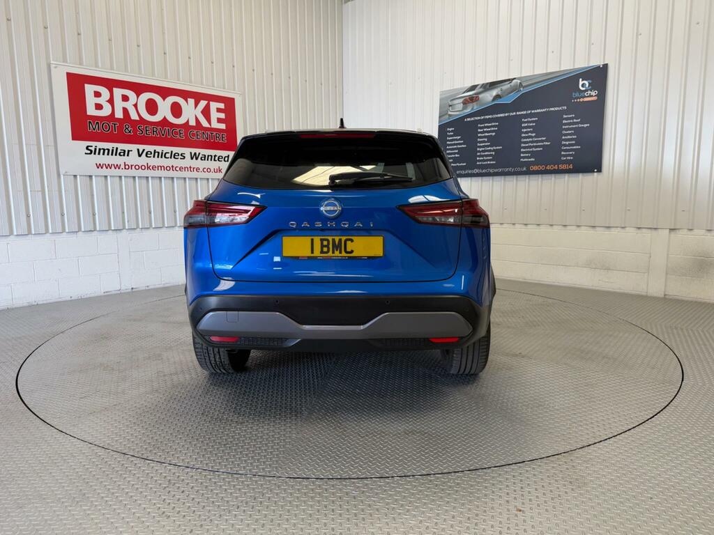 Nissan Qashqai 1.3 Dig-t Mhev Tekna Xtron Euro 6 Ss Blue #4