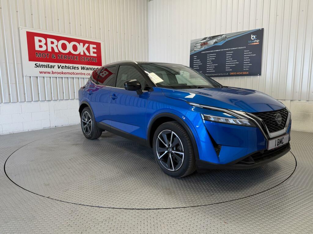 Nissan Qashqai 1.3 Dig-t Mhev Tekna Xtron Euro 6 Ss Blue