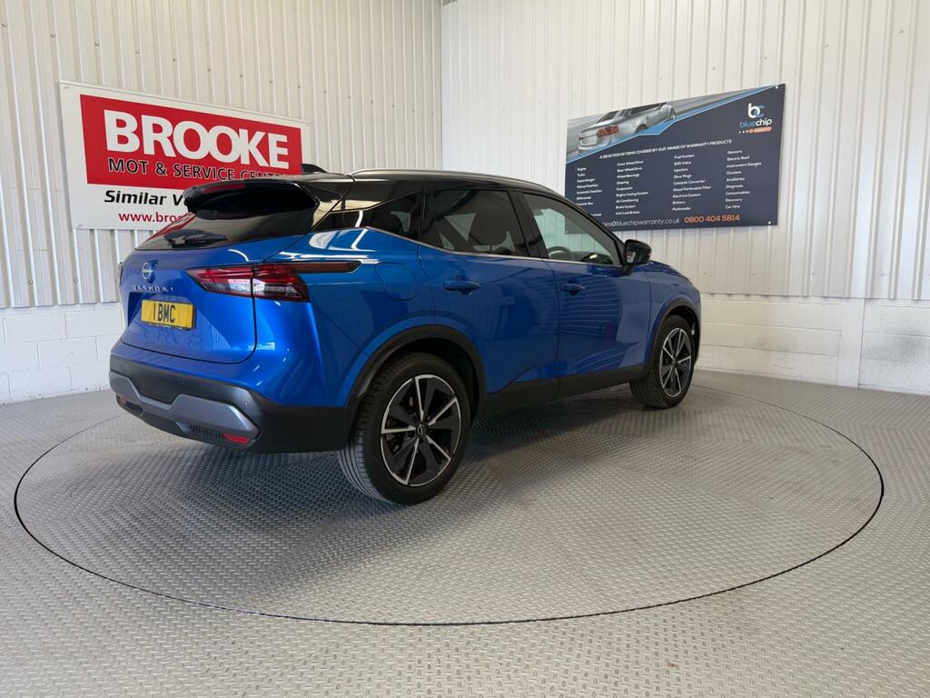 Nissan Qashqai 1.3 Dig-t Mhev Tekna Xtron Euro 6 Ss Blue #3