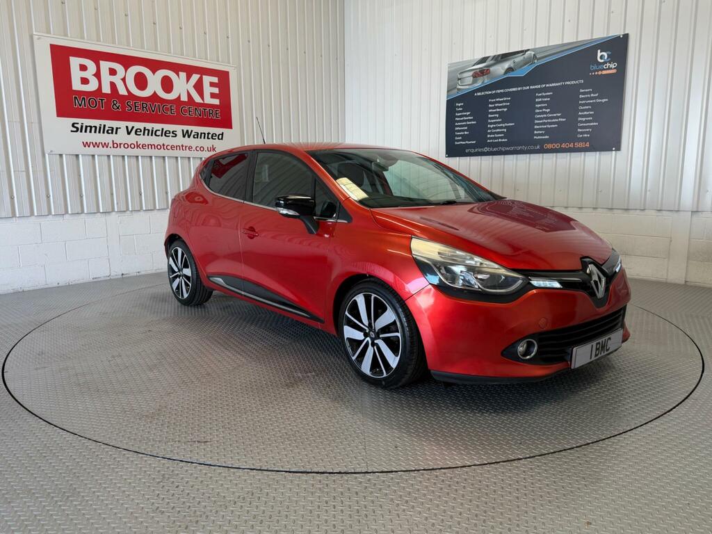 Renault Clio 1.5 Dci Dynamique S Nav Euro 6 Red