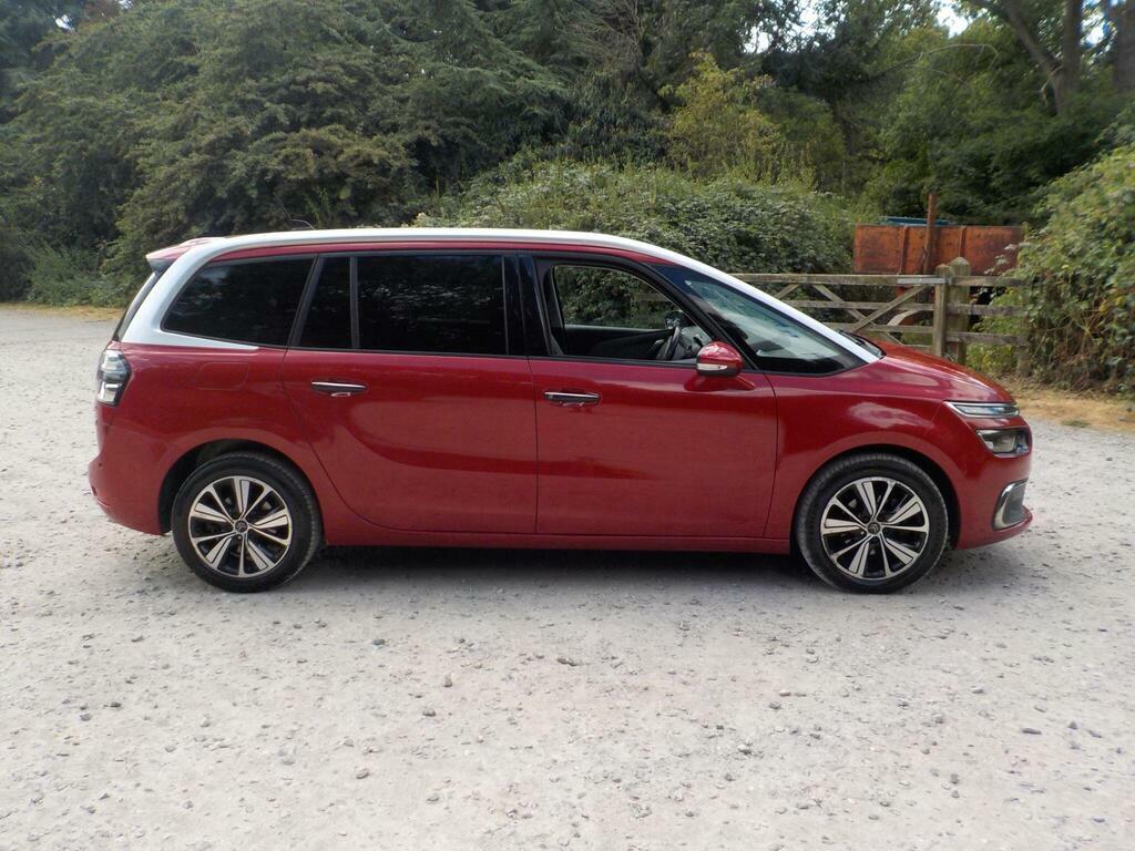 Citroen Grand C4 Picasso 1.6 Bluehdi Flair Eat6 Euro 6 S S Red