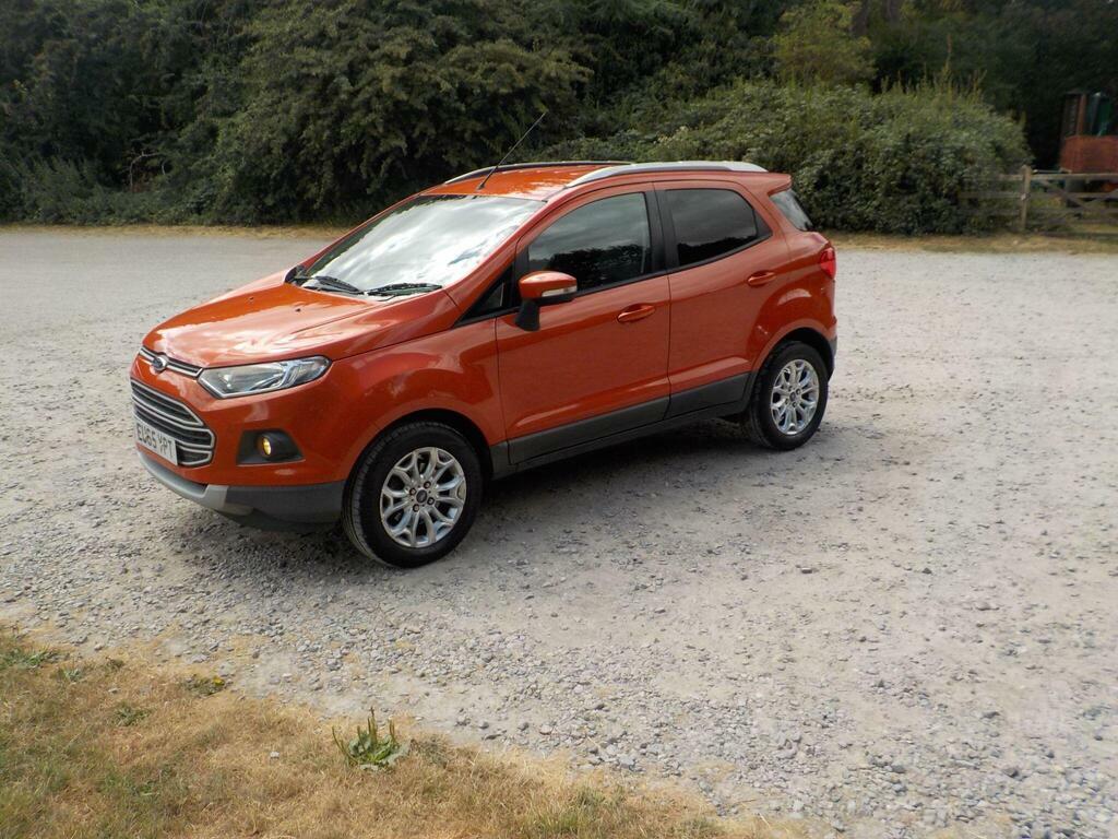 Ford Ecosport 1.0T Ecoboost Zetec 2Wd Euro 6 S S EU65YPT Red #2